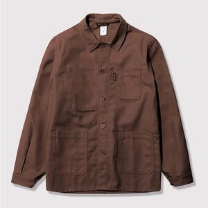 Le Laboureur Cotton Work Jacket in Brown— Size 1 Women’s Small